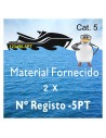 Matricula para Mota de Água  (6cm Alt.)